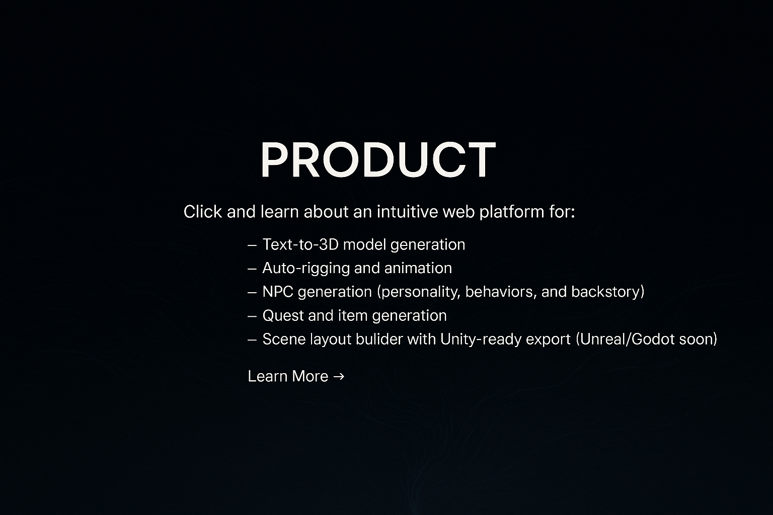 AI platform demo